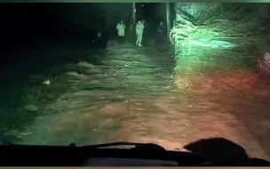 网友开车回家，发现家人们早已在村口等候