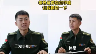 领导说了“休息、发手机”，对不对？😃
