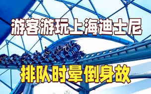 上海迪士尼回应游客排队时晕倒身故：正配合调查