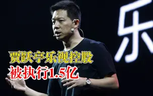 贾跃亭乐视控股被执行1.5亿