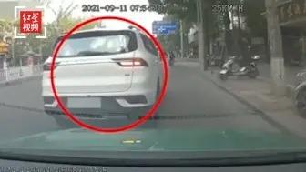 司机恶意别车被后方车主举报 交警：罚款200元扣2分
