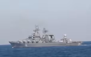 俄国防部：“莫斯科”号导弹巡洋舰沉没