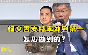 柯文哲支持率高居榜首，台教授：这样的人若当选，台湾就要灭亡了