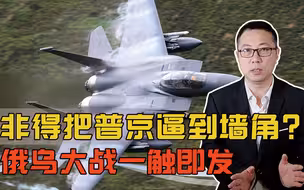 非得把普京逼到墙角？俄乌大战一触即发，美：送100架F15