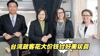 台湾政客为讨好美国国会议员花大价钱，结果只有羞辱