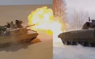美俄最强坦克对决：M1A2C与T-14谁更强？