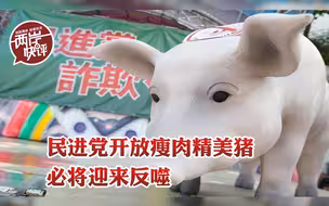 无原则开放瘦肉精入岛，民进党当局已沦为美国傀儡