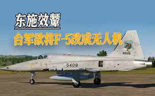台军方东施效颦，欲将F-5改成无人机，叫板解放军绕台行动