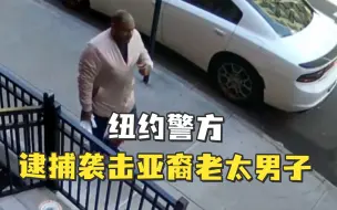 纽约警方逮捕袭击亚裔老太男子，18年前曾弑母