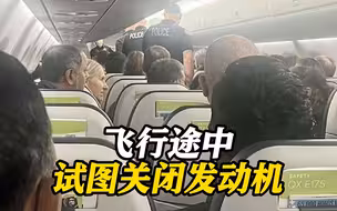 飞行途中试图关闭发动机！美国一名飞行员欲撞毁客机被制服