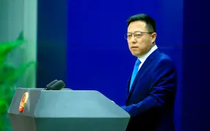 赵立坚：中方没有参加这个会议
