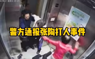 警方通报张陶打人事件
