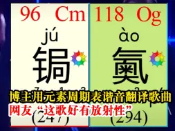 迷上元素周期表了
