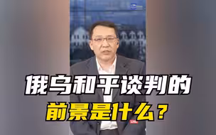 俄乌和平谈判的前景是什么？