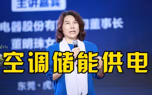 董明珠路演格力家庭供电技术：每个家庭都可以是一个发电站