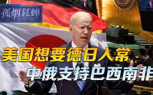 美国想要德日入常，中俄支持巴西南非，联合国改革，不能只听西方