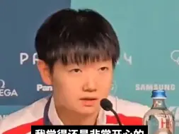 孙颖莎赛后赞朝鲜混双组合：有一定实力 打的很精彩