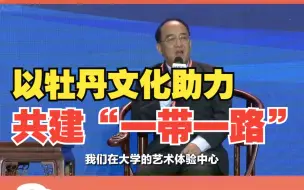 外交部原驻外代表王卫华：以牡丹文化助力共建“一带一路”和构建人类命运共同体