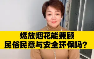 你愿意过年继续放鞭炮烟花吗？
