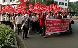 印度三万多农民展开徒步远行集会 要求获得贷款豁免