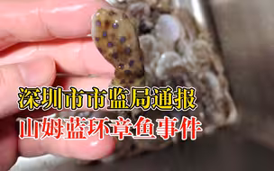 深圳市监局通报山姆蓝环章鱼事件：已启动现场核查，将持续通报