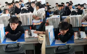 老师上课前播放游戏音效 前排睡觉的男生瞬间清醒 脸上的表情亮了