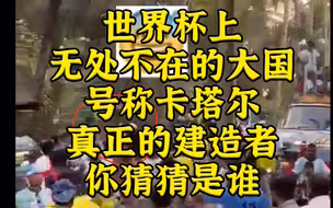 卡塔尔世界杯“真正建造者”，你知道是谁