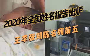 2020年全国姓名报告出炉！王李张刘陈名列前五，新生儿姓李最多