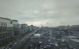 延时摄影，看北京雪后的天空云卷云舒