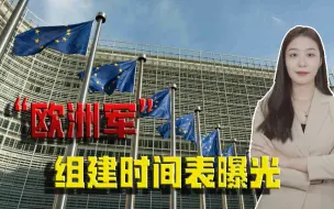 欧盟要单干了？“欧洲军”组建时间表曝光，迈出脱离美国重要一步