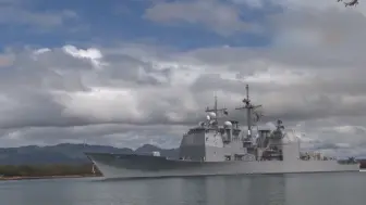 美导弹巡洋舰过航台湾海峡 东部战区：坚决反制一切威胁挑衅