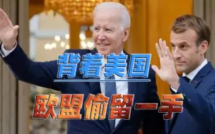 反美有实力，欧盟亮出底牌，惊掉全世界下巴