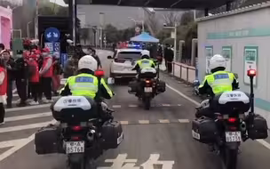 最高礼遇！警车开道，武汉接援鄂医护回家赴“樱花之约”