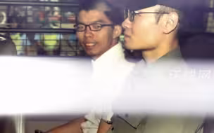 反中乱港分子黄之锋藐视法庭罪成，被判囚三个月