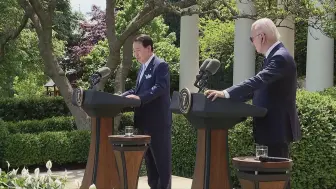 美韩发表《华盛顿宣言》就对朝延伸核威慑达成一致