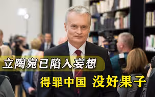 “得罪中国影响不大”？立陶宛边求和边甩锅，道出迷之“底气”