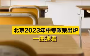 北京2023年中考政策出炉，视频速览！
