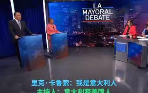 美国洛杉矶市长候选人：我不是白人，是意大利人