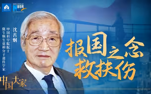 中国大家｜沈善炯：报国之念救扶伤