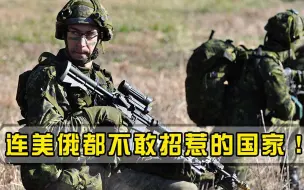 连美俄都不敢招惹的国家！国土面积超越我国，军队却只有6万