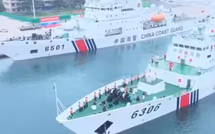 菲船只故意冲撞中方海警船 中国海警：正告菲方立即停止侵权挑衅！
