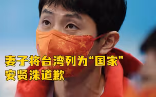 妻子个人品牌网站将台湾列为“国家”，安贤洙道歉