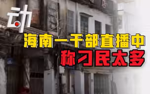 官方通报“干部直播中称刁民太多”：责其向公众道歉
