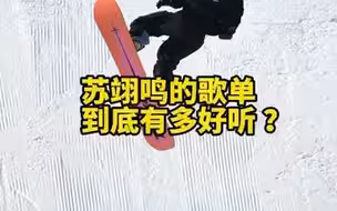 苏翊鸣的歌单到底有多好听