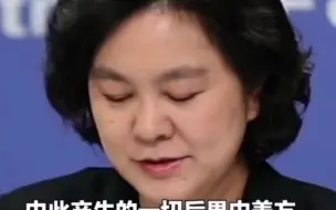 华春莹回应中方惩罚措施 请多点耐心和信心