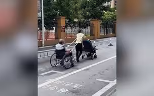 网友送娃上学目睹心酸一幕 短短十几秒尽显成年人的无奈与艰辛