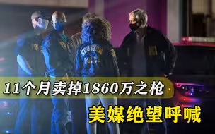 美国进入“枪击时代”，11个月卖掉1860万支枪，街头暴力横行