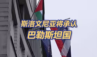 斯洛文尼亚将承认巴勒斯坦国
