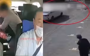司机为救婴儿闯红灯车内监控曝光 乘客焦急万分大喊：闯闯闯！