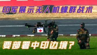 印度首次展示无人蜂群系统，还要部署中印边境？对比我军存在欠缺